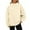 Beige, variant on Mock Neck Sweatshirt,Oversized Long Sleeve Pullover Sweatshirts For Women Casual Cozy Viral Plain Turtleneck Tops