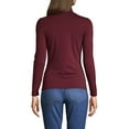 thumbnail image 2 of Lands' End Women's Lightweight Fitted Long Sleeve Turtleneck, 2 of 3