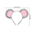 thumbnail image 2 of WEUVEB Multi Color Cute Mouse Ears Headband for  Parties Adjustable Cloth Cosplay Accessory 2pcs, 2 of 6