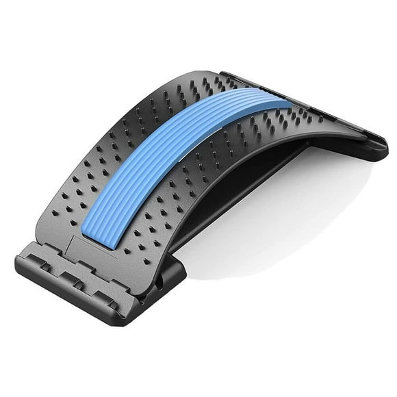 Back stretcher for lower back pain relief, back cracking device, multi-level