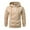N128-Khaki, variant on RMGVDSD Mens Quarter Zip Pullover Men's Casual Hooded Sweatshirt Loose Fit Pullover Autumn Winter Comfortable Solid Color Hoodie With Pocket Comfy Workout Sweatshirt