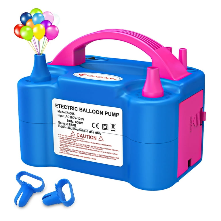 Portable Balloon Pump Electric Balloon Inflator Blower Dual - Temu