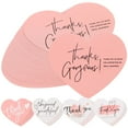 thumbnail image 1 of SNNROO 150pcs Heart Shaped Gift Thank You Cards Small Business Packaging Thank You Cards, 1 of 6
