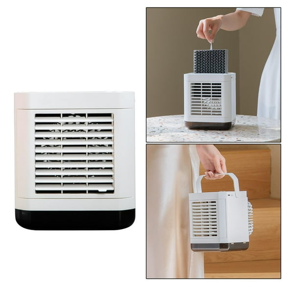 Ventilador de Aire acondicionado portátil Perfecl Estilo USB blanco Aire acondicionado