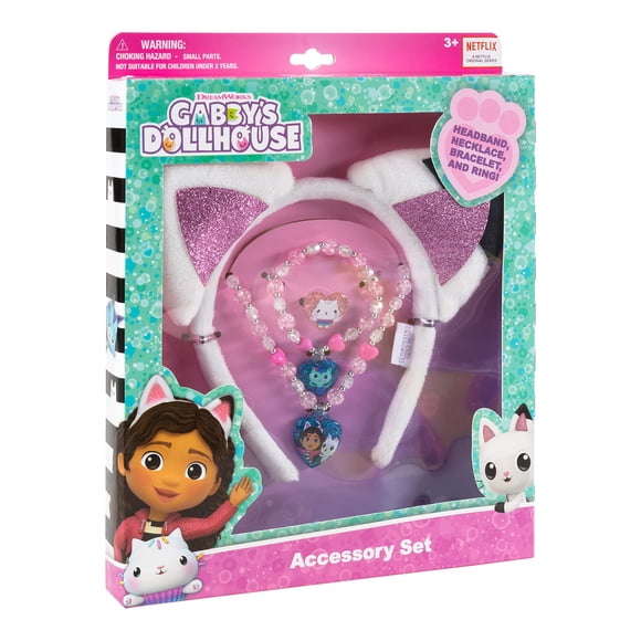 Conjunto de diademas LUV HER Gabby Dollhouse para niñas a partir de 3 años