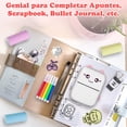 thumbnail image 3 of Lostrain Mini Impresora Termica, Impresora Port&aacute;til Instant&aacute;nea con 14 Rollos de Papel,Printer Instant&aacute;nea Bluetooth sin Tinta para iOS y Android,Ideal para Etiquetas/, 3 of 7