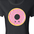 thumbnail image 4 of Inktastic Light Pink Donut Women's T-Shirt, 4 of 5