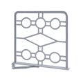 thumbnail image 3 of Organizador Divisores de estantes de armario de ropa Estantes de partición (gris) Ehuebsd Libre de BPA, 3 of 5