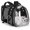 Black, variant on Cat Bubble Backpack Carrier - Expandable Large Space Cat Backpack for Kitty Small Dog up to 18lbs, Transparent Pet Carrier for Travel, Hiking, Walking & Outdoor, Gray