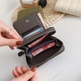 thumbnail image 4 of Mini billetera de estilo coreano, bolso de mujer, monedero corto con cremallera, lindo monedero, billetera bordada para estudiante, para mujer, 4 of 6