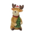 thumbnail image 3 of Adorno de reno, figura de alce de resina navideña, estantería para casa, soporte de TV, cocina Estilo de árbol de Navidad, 3 of 9