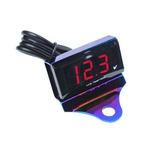 Universal Digital LED Volt Meter Waterproof Voltage Gauge Meter Get