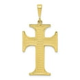 thumbnail image 1 of FB Jewels 10K Yellow Gold Cross Charm, 1 of 3