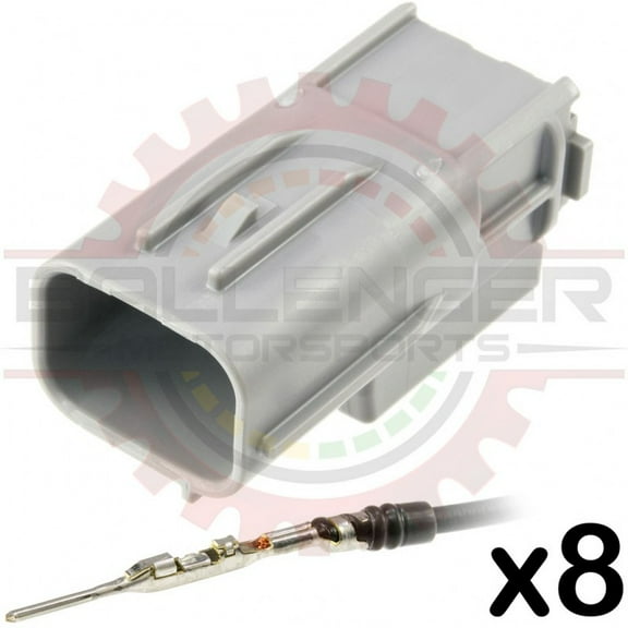 Ballenger Motorsports - Sumitomo 8-way TS 025 Receptacle Pigtail Compatible with Toyota 90980-12519