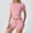 Light Pink, variant on Short Sets for Women 2 Piece Outfits Sets Short Sleeve Tops Shorts Spring Outfits Women Clothing