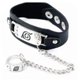 thumbnail image 4 of Pulsera de anillo de cuero Pu pulsera anime acero inoxidable cosplay anillo de pulsera, adecuado para citas navideñas ANGGREK Pulsera con anillo, 4 of 8