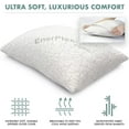 thumbnail image 6 of EnerPlex CertiPUR-US Certified Never-Flat Luxury Memory Foam King Pillow Shredded Bed Cooling Adjustable Loft Fully Machine Washable Removable Bamboo Cover 36x20 5-Year Warranty (King), 6 of 9