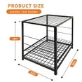 thumbnail image 3 of Huisuilinss Garden Tool Organizer,Metal Yard Tool Tower Rack,Garden Tool Rack,Tool Holder,Yard Tool Organizer,Partitioned Tool Organizer And Storage For Shed Garage Outdoor Workshop Tool Stand, 3 of 7