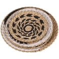 thumbnail image 5 of Ktcina Woven Wall Basket Decor Hanging Natural Woven Rattan Baskets Wall Decor Round Boho Wall Basket Wall Art Decoration for Living Room Bedroom, 5 of 7
