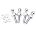 thumbnail image 4 of Unique Bargains 4Set 10mm Car Gas Strut Ball Studs Silver Tone for Gas Struts Shock, 4 of 5