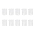thumbnail image 2 of Glass Beaker, 10 Pcs 50ml Graduated Cylinder Cup  For Teaching Experiment, 2 of 8