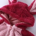 thumbnail image 4 of MEZZALL Baby Girls O-Neck Bodysuit Cartoon Onesies Winter Warm Romper Jumpsuit Soft Cute Bunny Panda Outfits Cozy Homewear Toddler Outfits Jumpsuits Versatile Clothing, 4 of 8