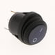 thumbnail image 5 of 3 piezas 12V 200V Coche Camión Interruptor Interruptor led lámpara azul Control de encendido y apagado Yotijar Interruptor redondo para barco, 5 of 10