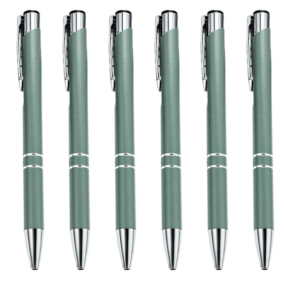 Giaone 6x/Set Retractable Ballpoint Pen Smooth Writing Pen 1.0mm Oil Pen Funny Pen