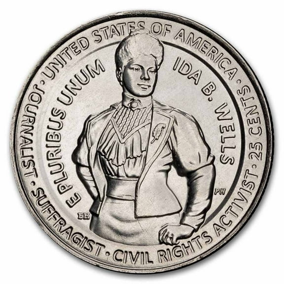 2025-D Ida B. Wells American Women Quarter BU
