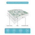 thumbnail image 5 of Green Botanical Queen Size Down Alternative Comforter, Lightweight Comforter Quilt Bedding Set with Pillow Shams Watercolor Spring Floral Summer All Seasons Bed Comforter Duvet Insert 90"x96", 5 of 7