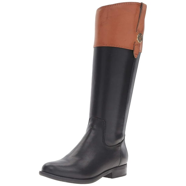 Tommy hilfiger brown clearance riding boots