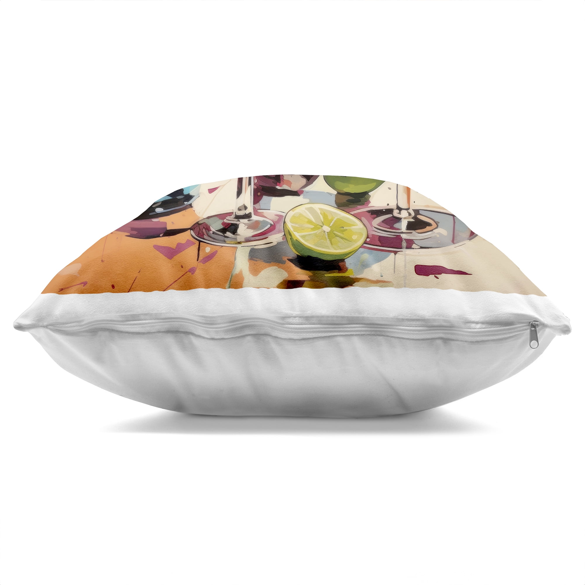Stupell Industries Every Sip of Martini Night Decorative Printed Throw Pillow, design by Lazar Studio, 18 x 7 x 18