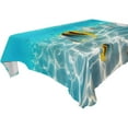thumbnail image 5 of Ryvnso Fish Undersea View Rectangle Table Cloth Tablecover Dinning Tablecloth 60"x90", 5 of 8
