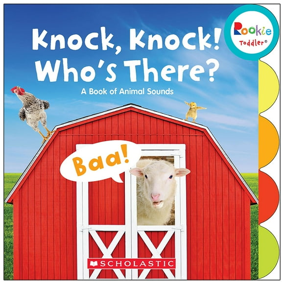 SCHOLASTIC TEACHER RESOURCES BOARD BOOK KNOCK KNOCK WHOS THERE