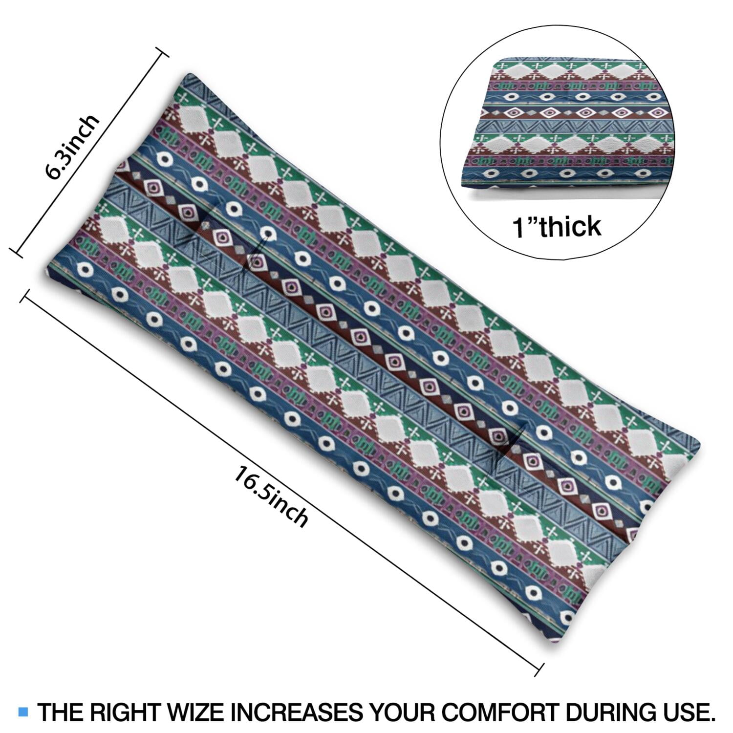 Universal Recovery Seat Belt Pillow For Mastectomy & Heart Surgery (Earthy)