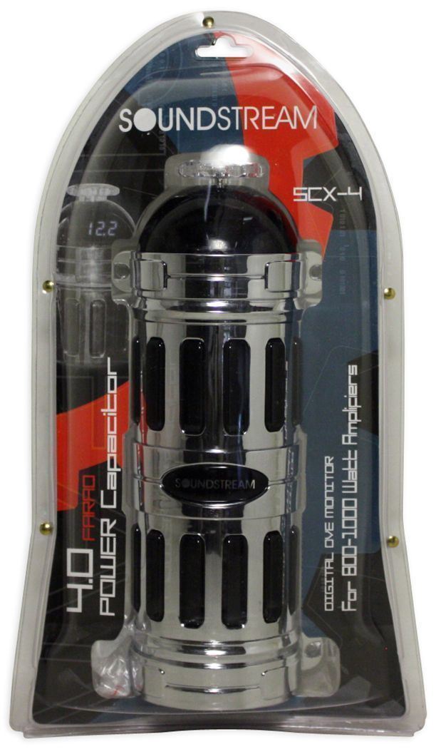 Electronic Accessories Power Capacitors SCX4 Sound Stream SCX4