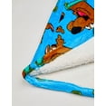 thumbnail image 4 of Scooby Doo Boys Blue Character AOP Blanket Hoodie (One Size), 4 of 6