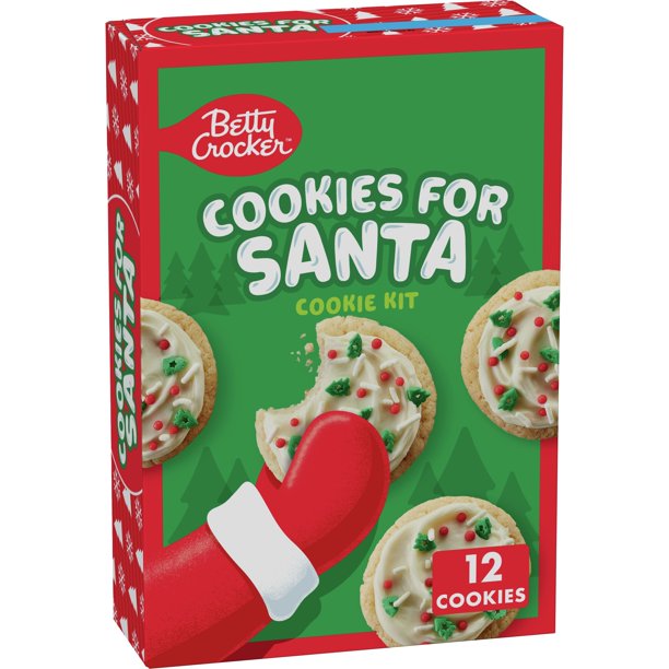 Betty Crocker Cookies for Santa Cookie Decorating Kit, 11.2 oz.