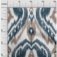 thumbnail image 1 of oneOone Polyester Lycra Fabric Ogee Ikat Printed Fabric 1 Yard 56 Inch Wide, 1 of 4