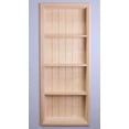 thumbnail image 2 of 14x36 Recessed Sloane Wall Niche with beadboard back and three shelves, 2 of 2