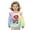 Dinosaur, variant on Yuyamidu Toddler Girl Dinosaur Sweatshirt 1T 2T Rainbow Ruffle Sleeve Crewneck Sweatshirt Graphic Y2K Lightweight Top Comfy Soft Everyday Clothes Casual Fall Outfits