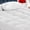 White, variant on Queen Size Mattress Pad - Extra Thick and Cool Mattress Cover for Back Pain Relief - Soft Mattress Protector with Pillow Top, 8-21 Inch Deep Pockets, Snowflake Alternative Filling