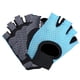 thumbnail image 1 of Guantes de fitness para ejercicio, antideslizantes, transpirables, de medio dedo, para yoga, color azul (L), 1 of 14
