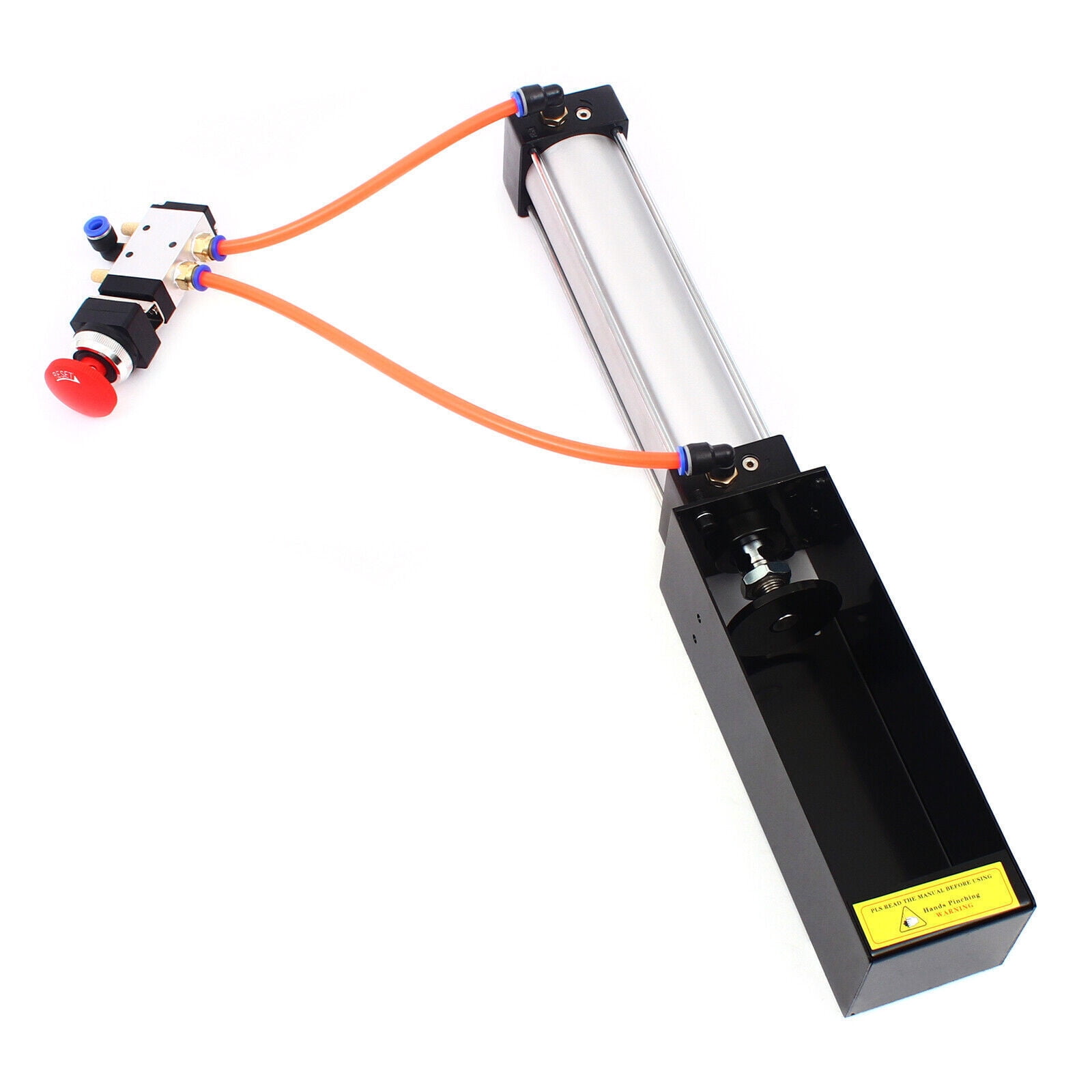 Pneumatic Air Cylinder Can Crusher Heavy Duty Crushing Machine Soda