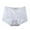White, variant on Women's Cotton Crotch Lifting Buttock Lace Opening Seductive Large Size Underwear Low Waist Free Underwear Purple L(L)