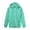 Seafoam, variant on Hat and Beyond Women's Premium French Terry Cotton Blended Wrinkle Resistant Pullover Hoodie