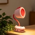 thumbnail image 4 of AURIGATE Mini Portable Mosquito Repellent Fan in Pink, USB Rechargeable Bladeless Safe Desk Clip On Fan, Air Circulator for Home Office Outdoor Camping, 4 of 7
