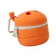 thumbnail image 3 of Cubo de basura retráctil para pesca con mosca, organizador de silicona. Naranja, 3 of 9
