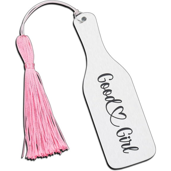 Book Marks for Reading Women, Funny Spicy Bookmark with Tassel for Book Lover Bookish Bookworm Nerd Christmas Stocking Stuffers Birthday Valentines Day Reading Smut Book Club Gifts