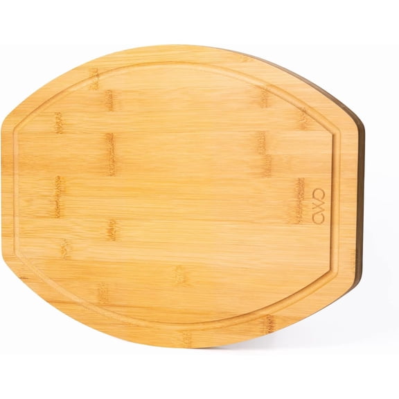 COOK WITH COLOR Bamboo Cutting Board - Kitchen Cutting Board - Strong Heavy Duty Bamboo Chopping Boards for Kitchen